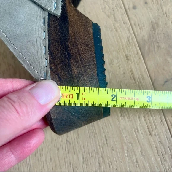 Lotta From Stockholm Classic Taupe Ouled Nubuck w/ Brown Base Swedish Clogs - Picture 10 of 10